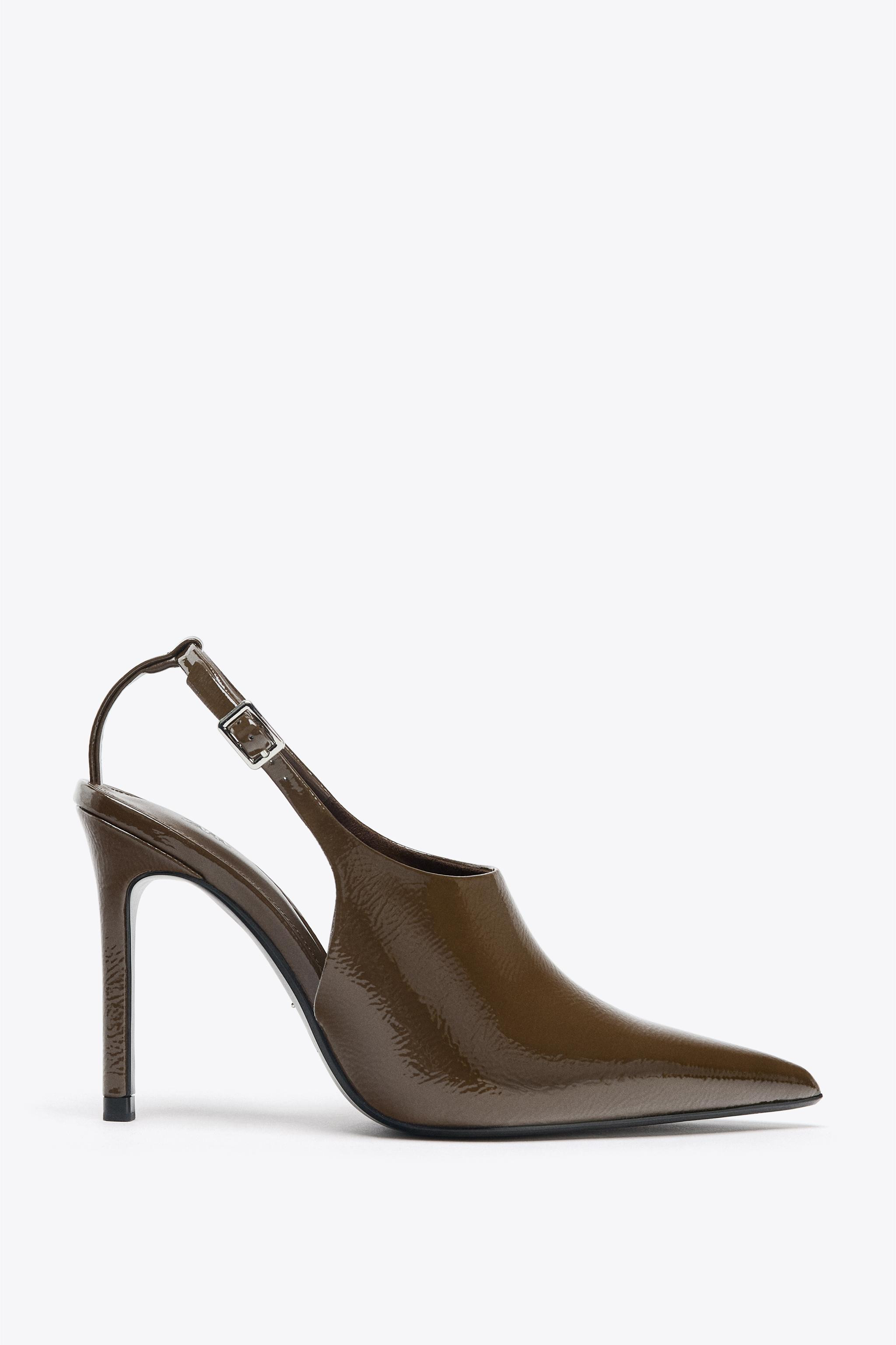 SLINGBACK MIT HOHEM SCHAFT | Zara DE