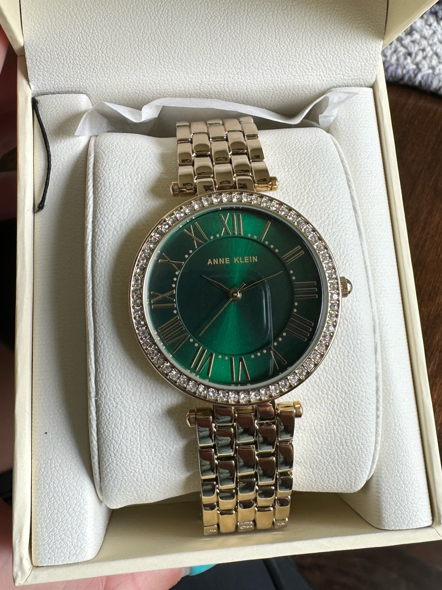 under $100! loveee the green face. good tone watch, womens watch, anne klein watch.

#LTKstyletip #LTKFind #LTKunder100