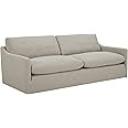 Amazon Brand - Stone & Beam Rustin Contemporary Deep Seated Sofa Couch, 89"W, Flax | Amazon (US)