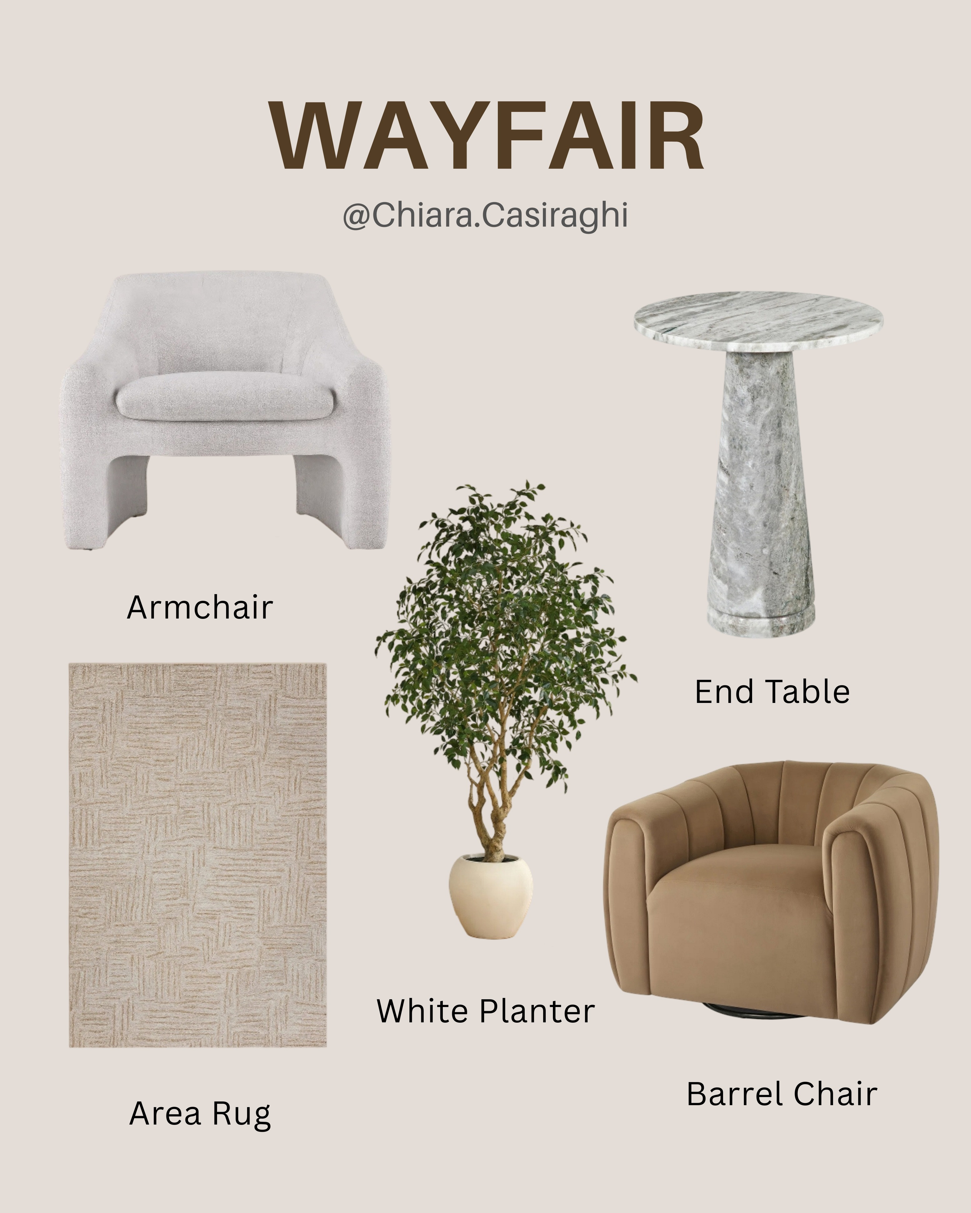 Transform your space with these stunning Wayfair home finds. Discover high-quality furniture and decor pieces that blend style and function perfectly for any room. Click the link in bio to shop these home favorites! #WayfairAtHome #HomeDecor #InteriorStyle 

 #LTKdayinmylife #LTKHome #LTKSaleAlert