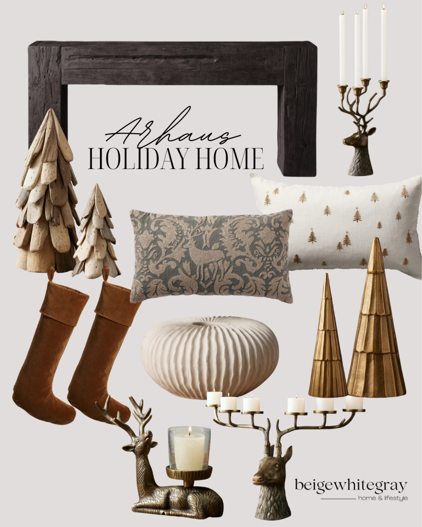 Arhaus holiday collection. I think my favorite is the deer collection. Holiday decor. Christmas decor. 

#LTKSeasonal #LTKHome #LTKStyleTip