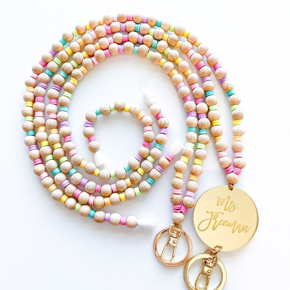 Personalized Teacher Lanyard Teacher Gift Nurse Lanyard - Etsy | Etsy (US)