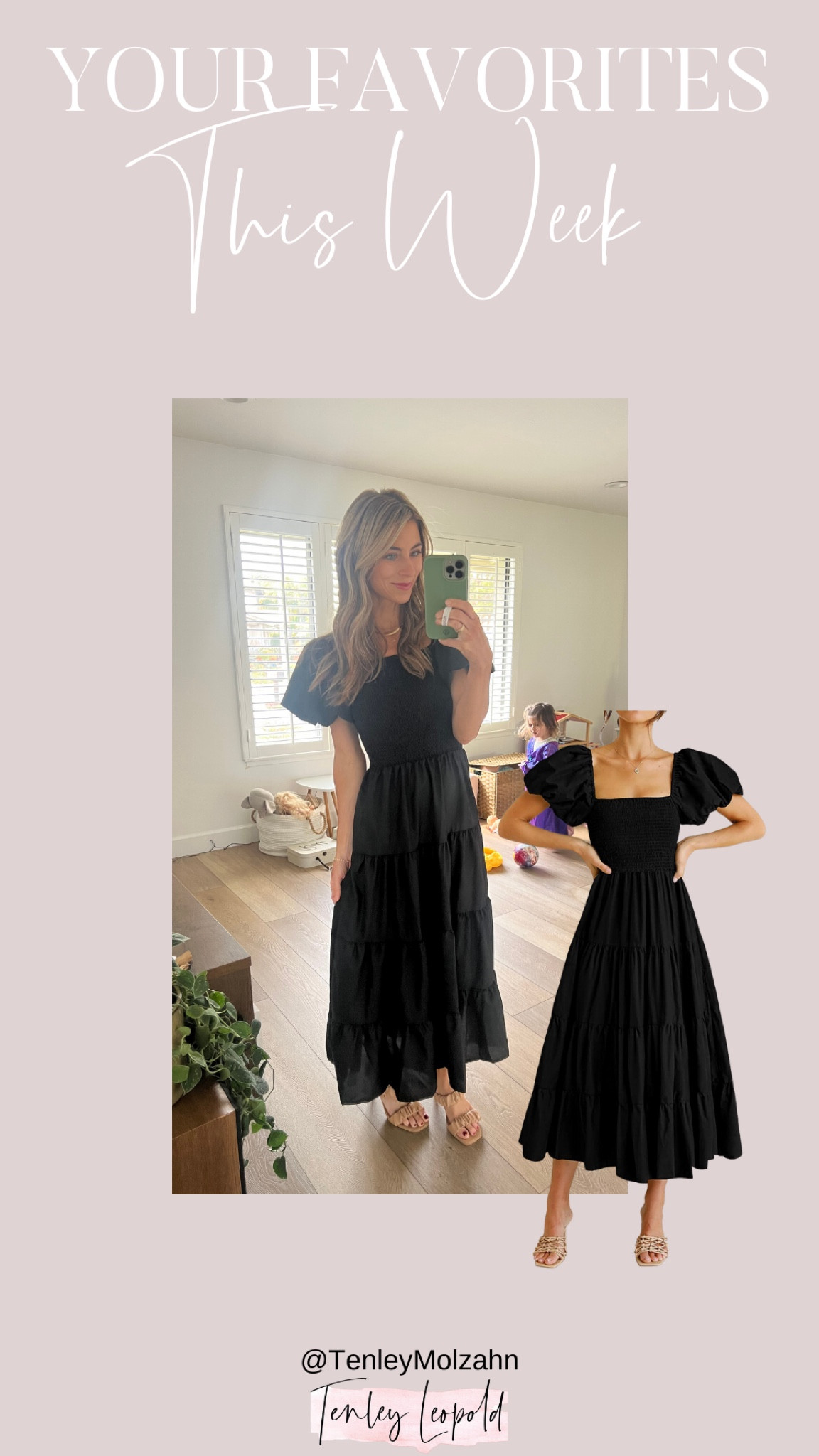 I adore this black puffed sleeve maxi dress. Perfect for anything. From day to night, casual to fancy. Amazon find. Spring dress. 

#LTKstyletip #LTKSeasonal #LTKFind
