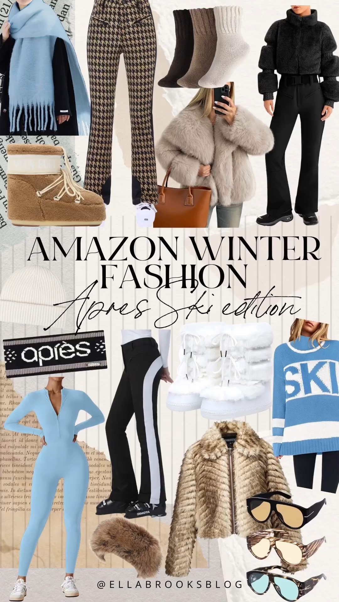 Amazon winter fashion: Apres Ski edition 🩵

Amazon fashion, winter style, snow pants, snow suit, ski outfit, snow boots, winter boots, cold weather outfit

#LTKSeasonal #LTKFindsUnder100 #LTKHoliday
