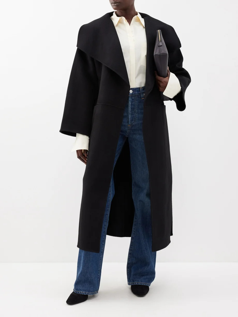 Signature pressed wool and cashmere coat | Toteme | Matches (EU)