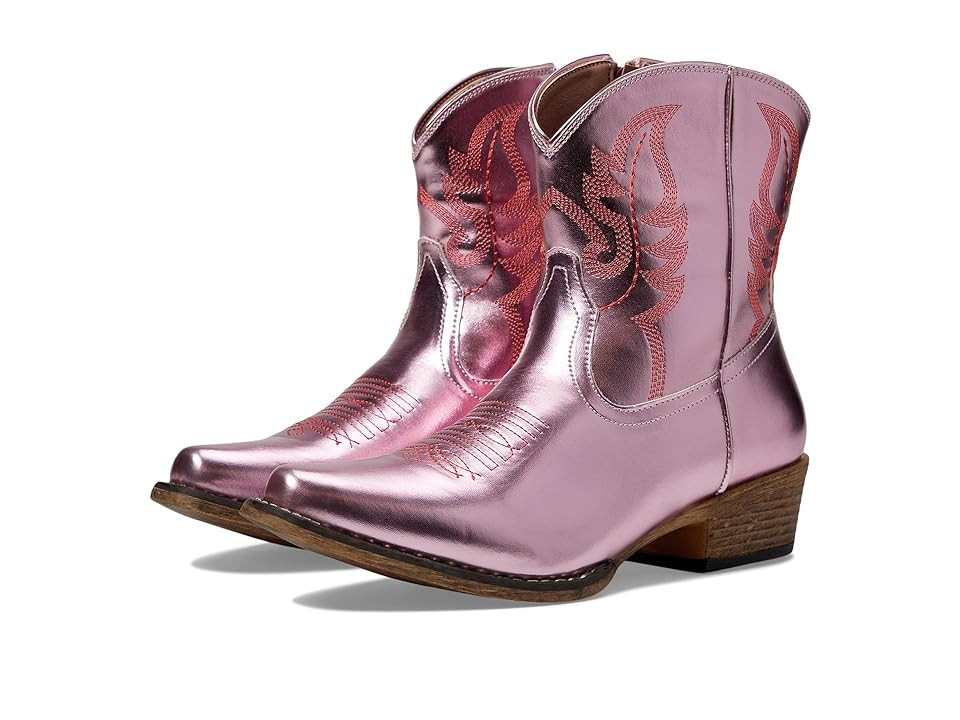 Roper Shay Cowboy Women's Boots Pink : 6.5 M, Manmade | Zappos