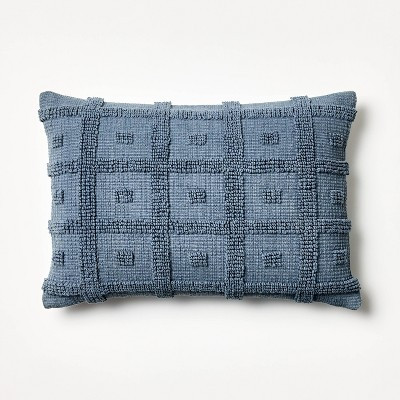 Tufted Geo Lumbar Throw Pillow - Threshold™ designed with Studio McGee | Target