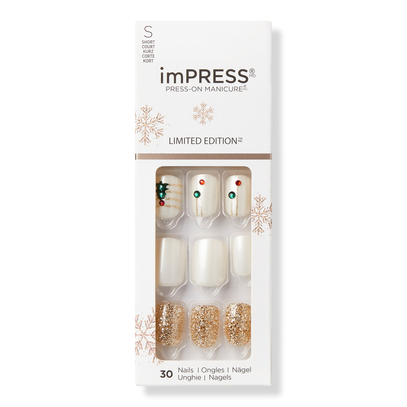 Snowfall imPRESS Press On Manicure Kit | Ulta