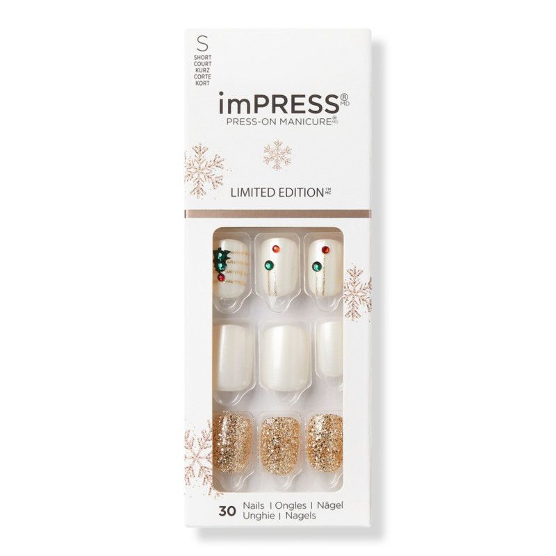 Snowfall imPRESS Press On Manicure Kit | Ulta