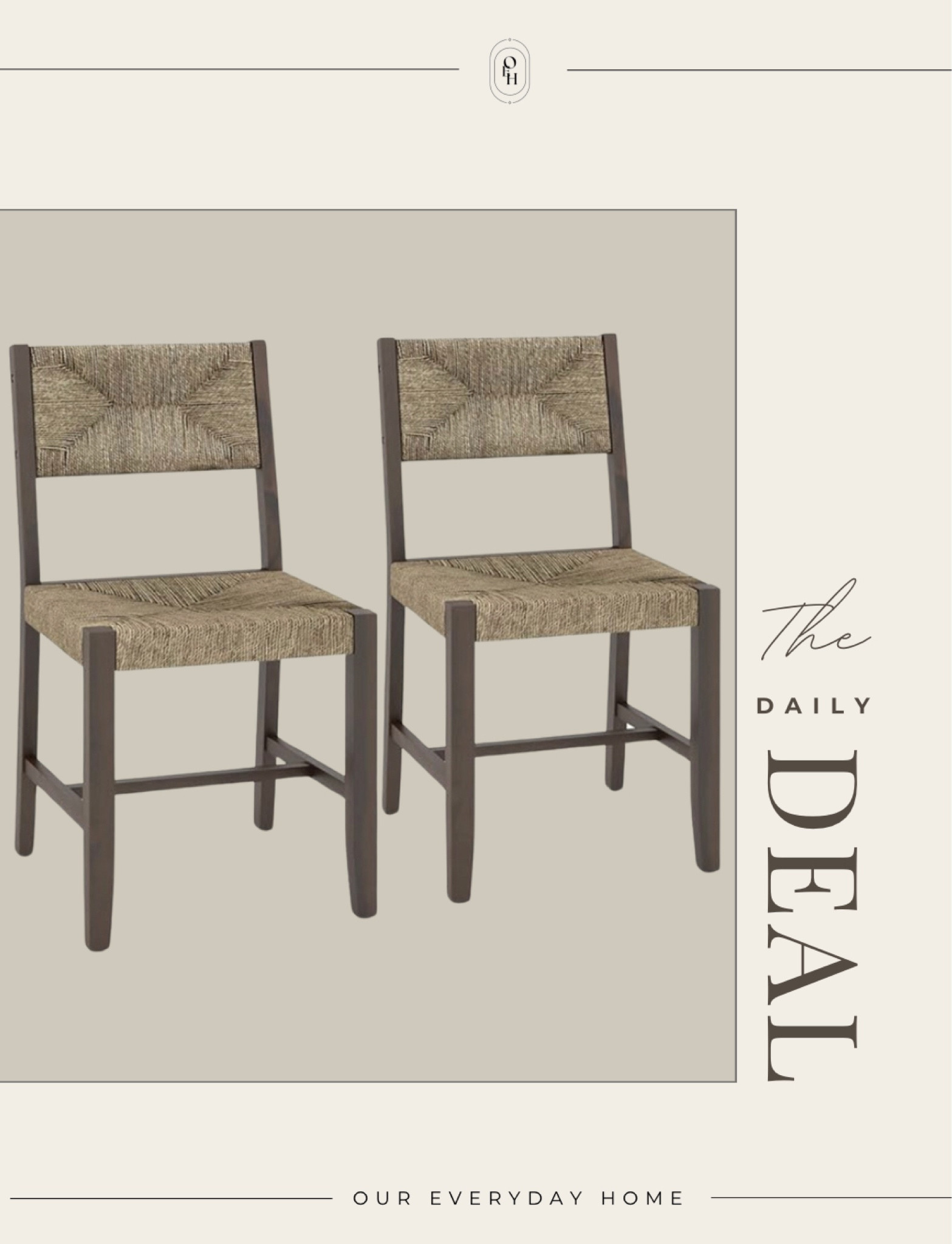 Dining chair daily deal 

Living room inspiration, home decor, our everyday home, console table, arch mirror, faux floral stems, Area rug, console table, wall art, swivel chair, side table, coffee table, coffee table decor, bedroom, dining room, kitchen,neutral decor, budget friendly, affordable home decor, home office, tv stand, sectional sofa, dining table, affordable home decor, floor mirror, budget friendly home decor, dresser, king bedding, oureverydayhome 

#LTKSaleAlert #LTKHome #LTKFindsUnder100