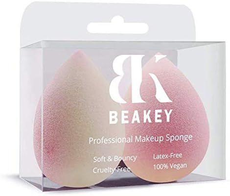 BEAKEY Color-Changing Makeup Sponge Set Blender Beauty Foundation Blending Sponge, Flawless for L... | Amazon (US)
