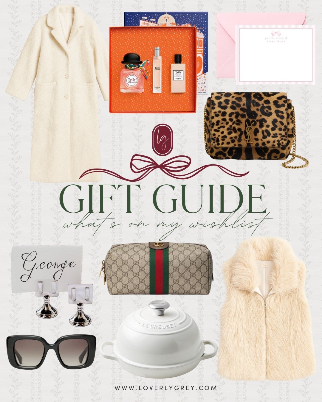 Things I have currently on my wishlist this Christmas! I am loving all the coats and vests! 

Loverly Grey, gift guides, gift ideas for her, splurgeworthy gifts, Christmas gifts, coat, fur vest, designer bag, sunglasses, perfume 

#LTKHoliday #LTKGiftGuide