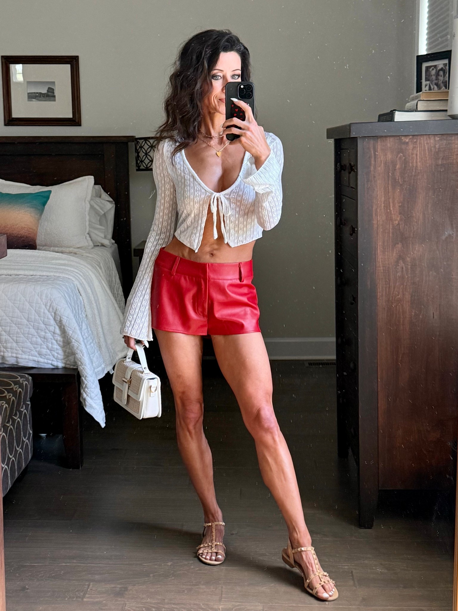 Summer outfit. Date night. Red shorts. Flowy white shirt.

#LTKSeasonal #LTKFindsUnder50 #LTKStyleTip