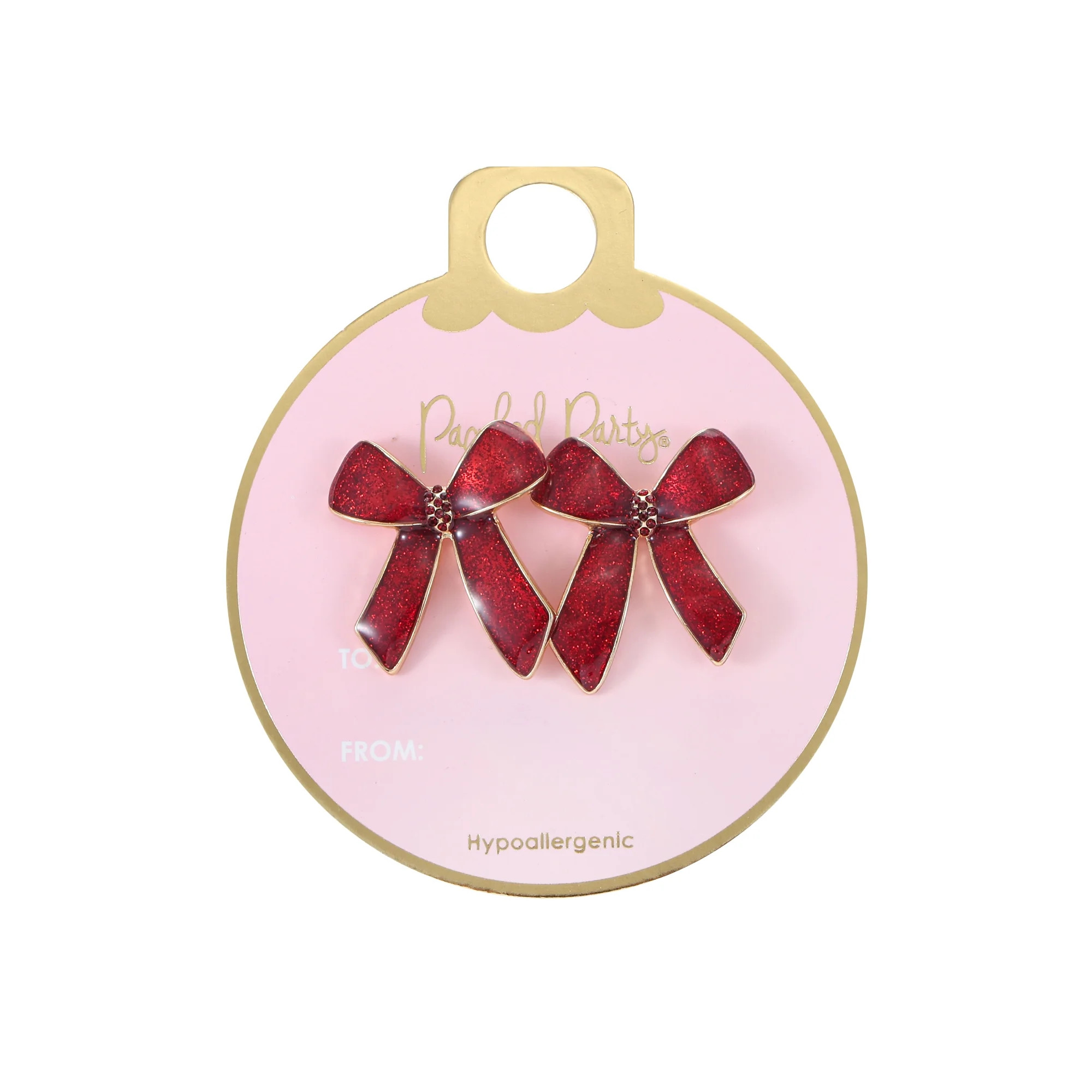 Packed Party Holiday Bow Earrings | Walmart (US)