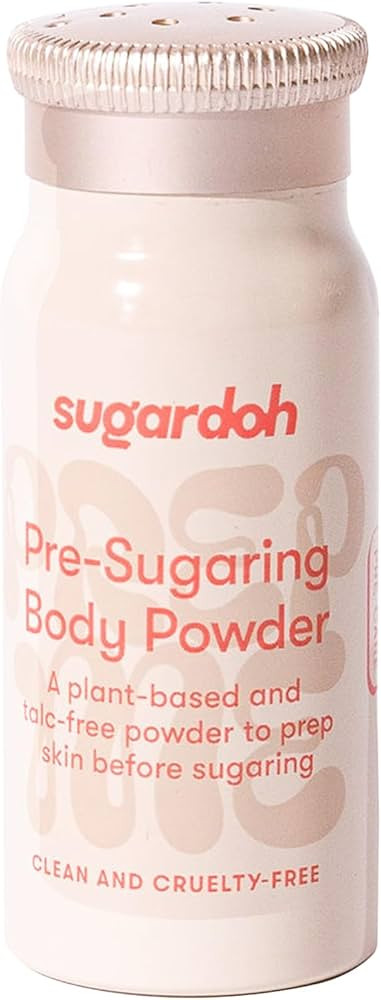 Pre-Wax Body Powder - Plant-Based & Talc-Free, Handmade Skin Prep Powder for Sugar Waxing Kit for... | Amazon (US)