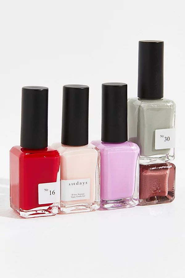 Sundays Nail Polish by Sundays at Free People, No.02: Sheer Pink, One Size | Free People (Global - UK&FR Excluded)