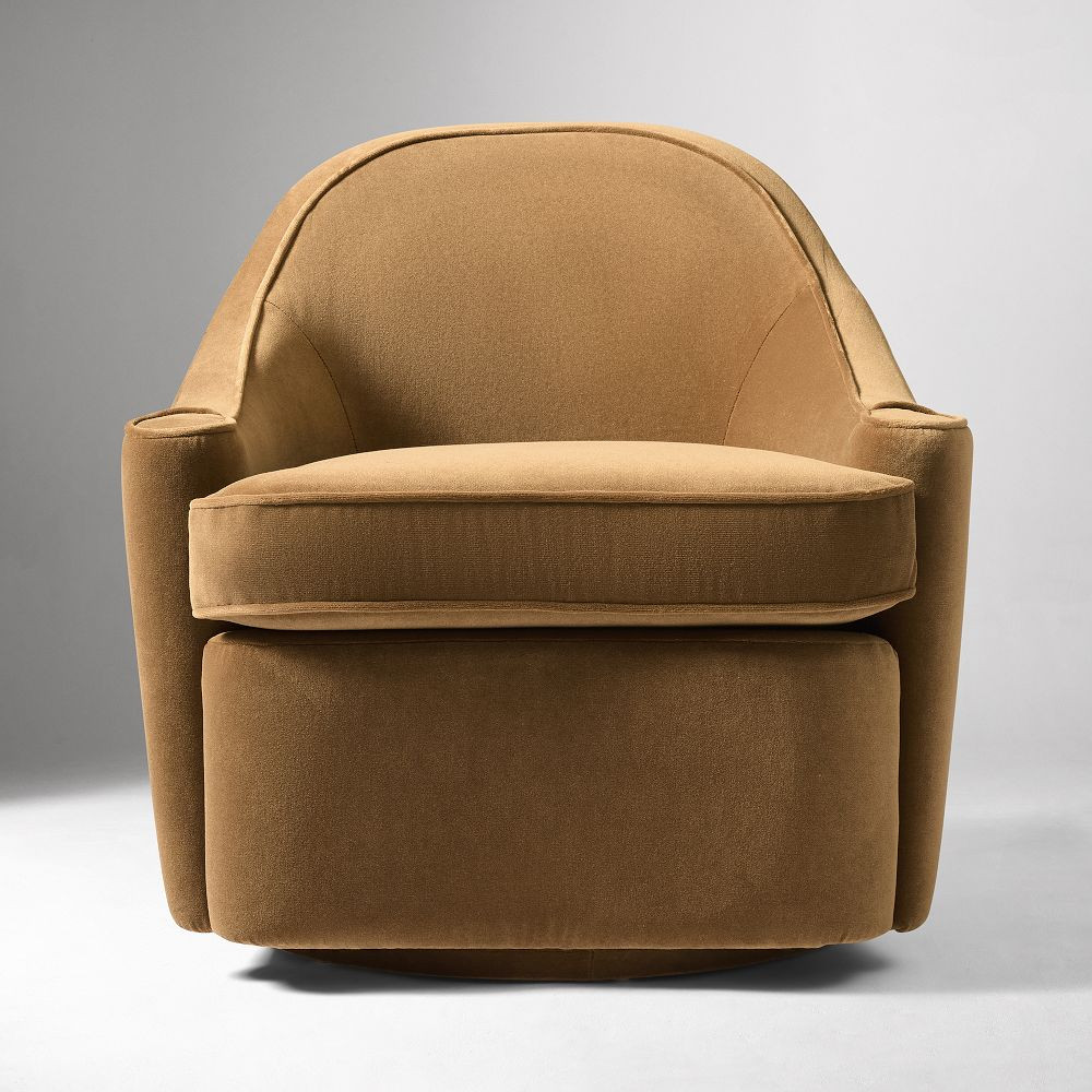 Pierce & Ward Swivel Slipper Chair | West Elm (US)
