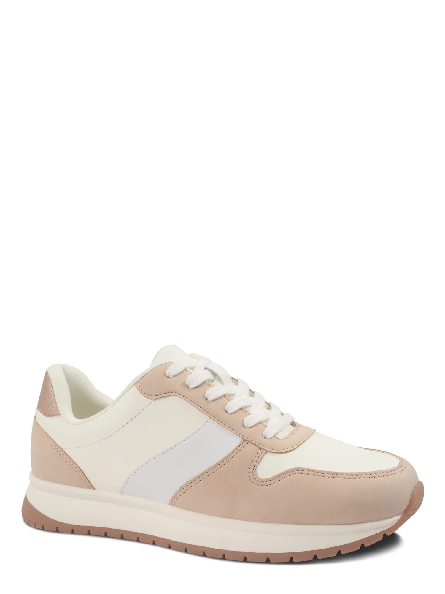 Time and Tru Women's Chunky Jogger Casual Sneakers, Wide Width Available | Walmart (US)