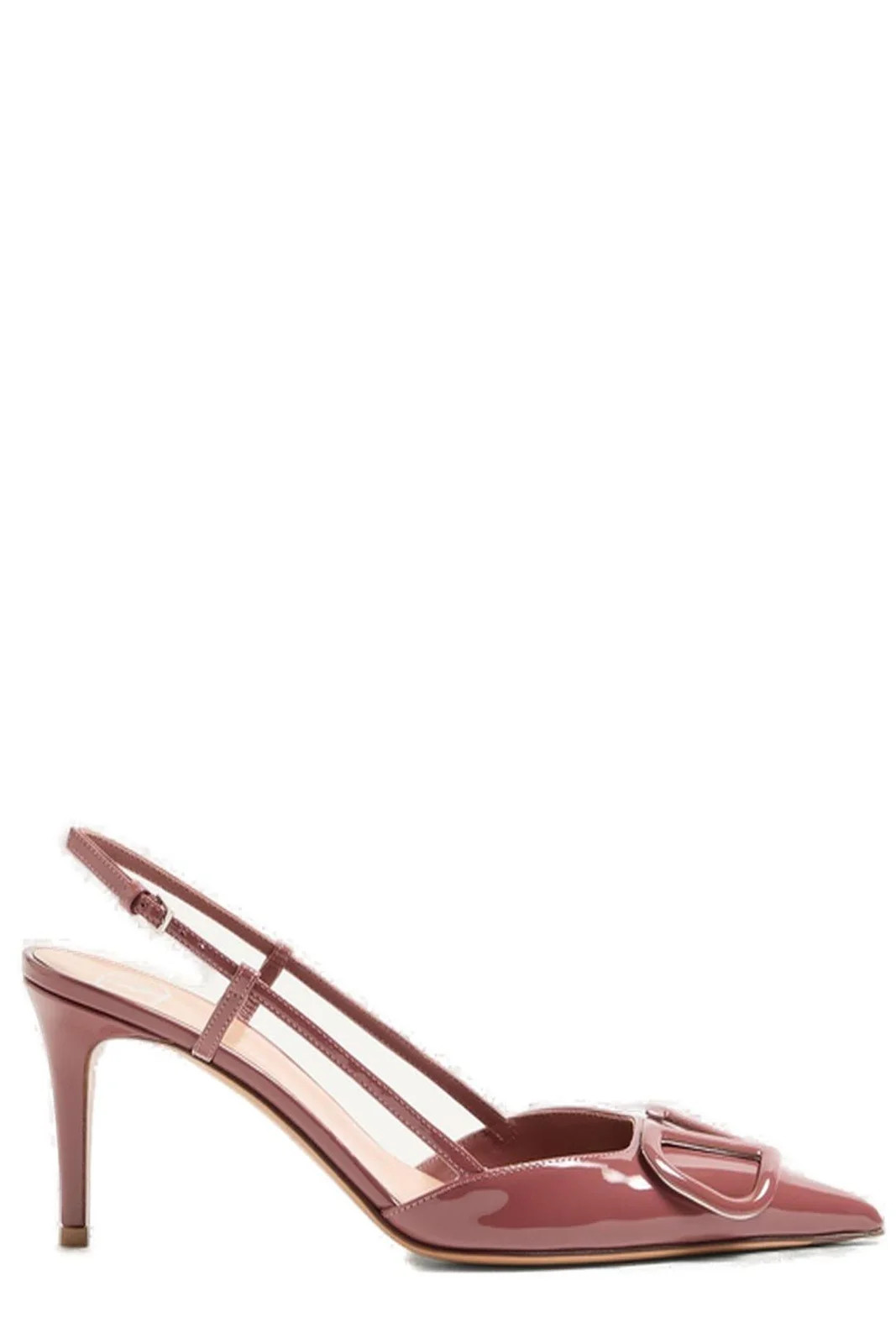 Valentino VLogo Signature Pointed Toe Slingback Pumps | Cettire Global