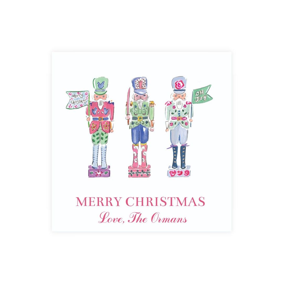 Nutcracker Gift Tags Christmas Gift Tags Holiday Watercolor - Etsy | Etsy (US)