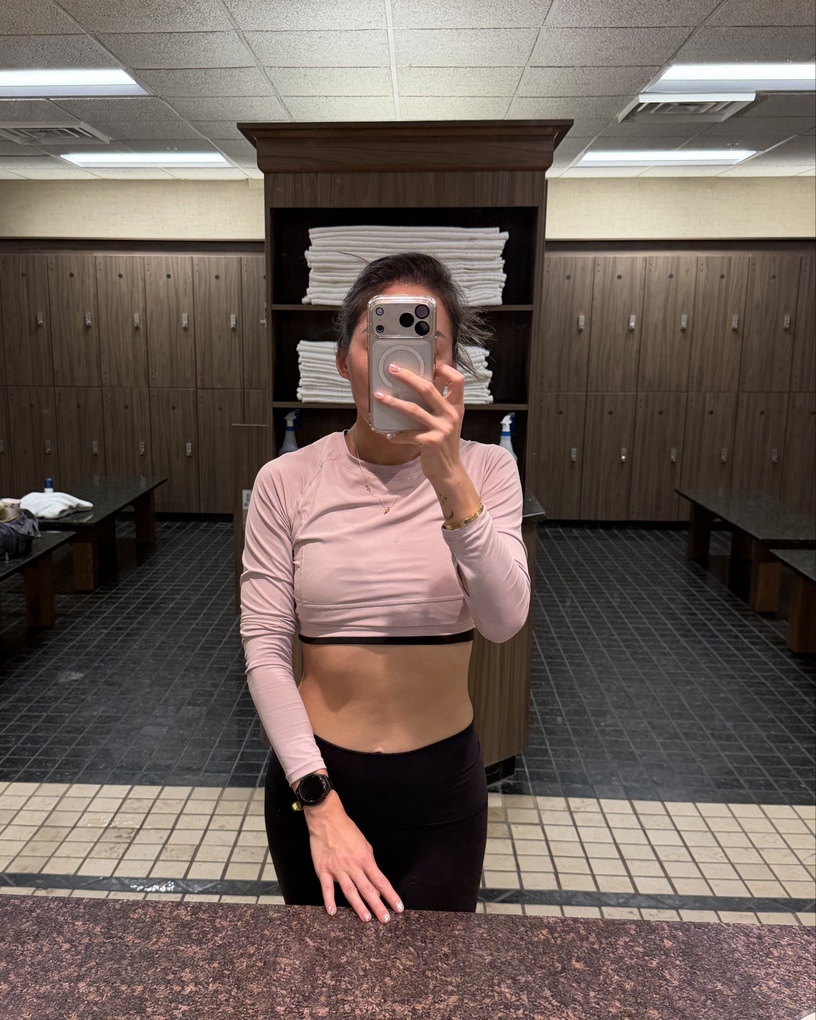 Cropped top for a cover up during the warmer days.  Available in multiple cute colors (lots of options).  Layer on top of a longer sports bra for a pop of color.  If you’re a sweaty girl like me, then sweat does show through the material (as much as as it does with everything else… be prepared!) 

Great running/fitness/smart watch that lasts much longer than the Apple Watch.  265(S) is for smaller size (watch face and wrist). 



#LTKootd #LTKActive #LTKgrwm