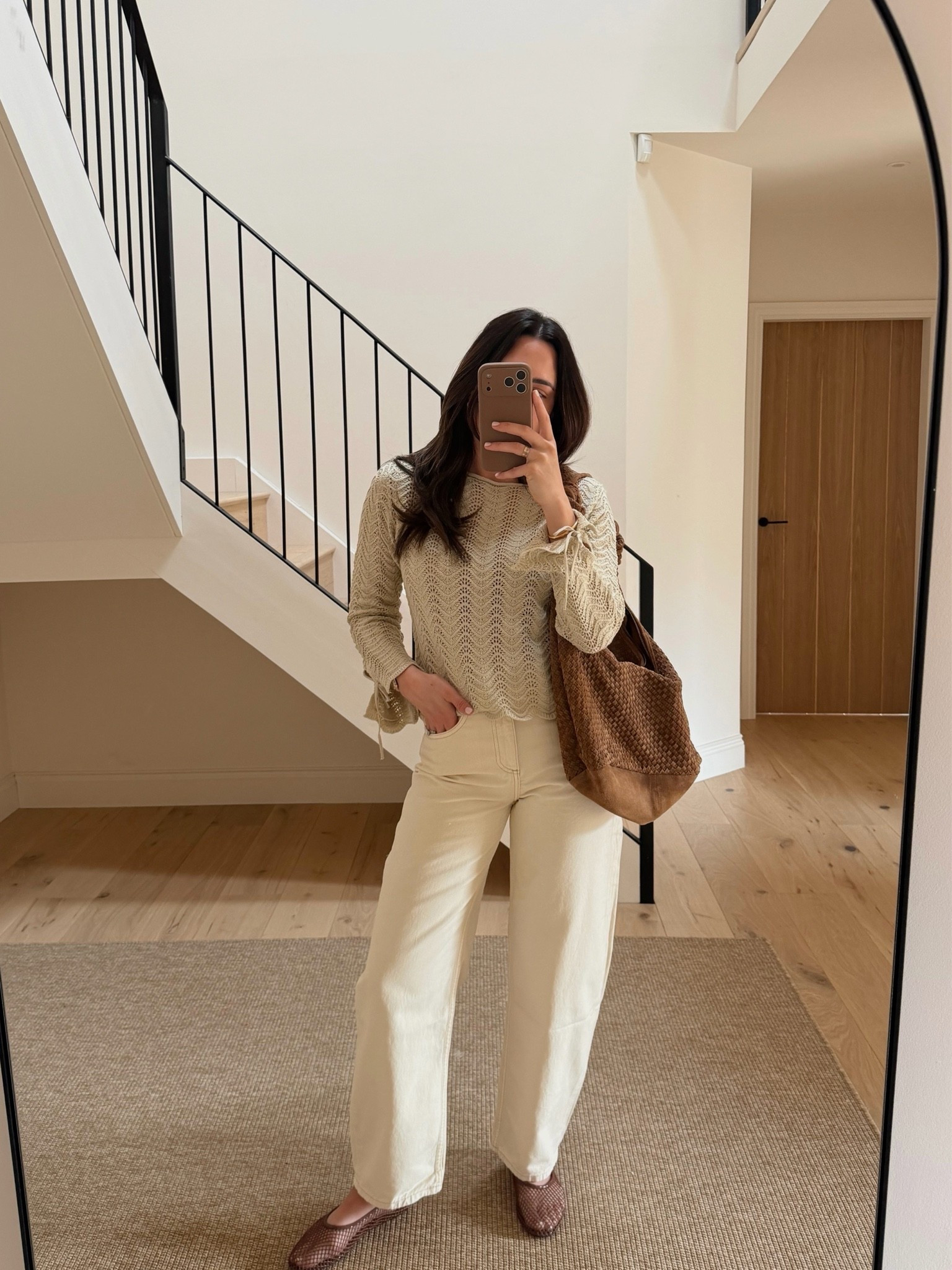 Happpyyy Friday, recent outfit 🤎 loveee these brown ballet flats

#LTKspring #LTKsummer #LTKuk