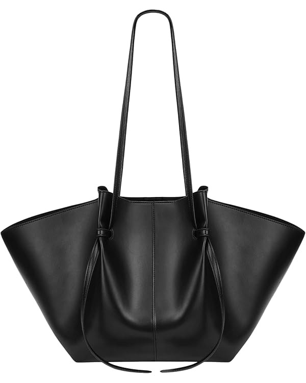 YFGBCX Tote Bag Smooth Leather Work Bag for Women Trendy Top Handle Bag Luxury Hobo Handbag with ... | Amazon (US)