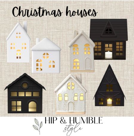 Deck the halls with cute little houses perfect in any space for some
Christmas festive cheer 

#LTKHoliday #LTKSeasonal #LTKhome