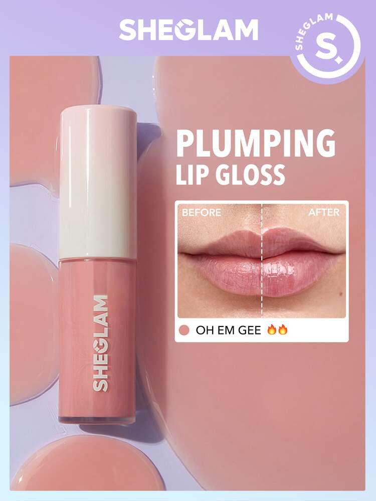 SHEGLAM Hot Goss Plumping Lip Gloss-Oh Em Gee | SHEIN
