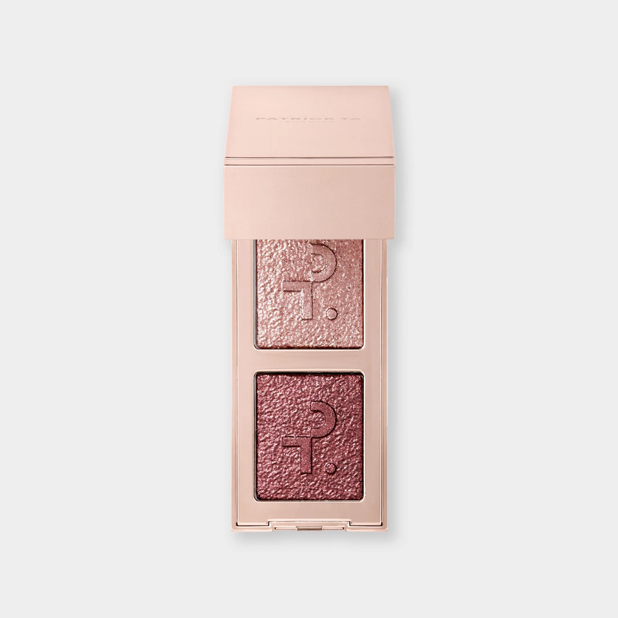 Major Dimension Eye Illusion Eyeshadow Duo Slow Burn (Burgundy Sparkles) | Patrick Ta Beauty