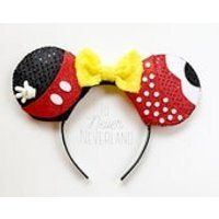 Mickey and Minnie Ears, Mickey Mouse Ears, Minnie Mouse Ears, Mickey Ears Headband, Minnie Ears, Mickey Mouse Inspired Ears, PreOrder | Etsy (US)