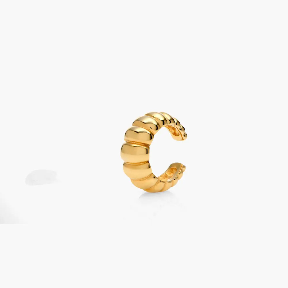 Croissant Ear Cuff - Gold Vermeil | Oak & Luna (US)