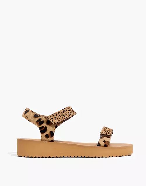 The Maggie Sandal in Spot Mix Calf Hair | Madewell