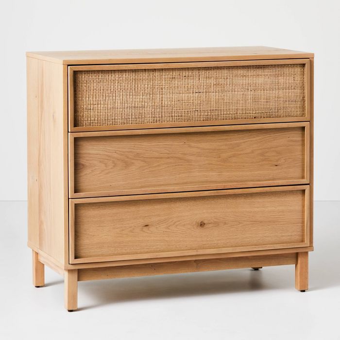 Wood & Cane Transitional Dresser - Hearth & Hand™ with Magnolia | Target