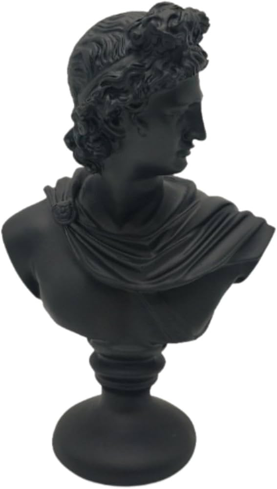 Small Greek God Bust Statue Resin Sculpture for Office Living Room Multipurpose Fine Craftsmanshi... | Amazon (US)
