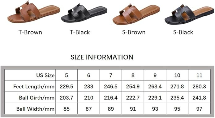 Stratuxx Kaze Womens Flat Sandals Flat Slide Sandals White,Black, Brown Flat Sandals Leopard | Amazon (US)