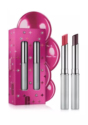 Clinique Almost Lipstick in Black Honey and Pink Honey Stocking Stuffer Gift Set | Belk