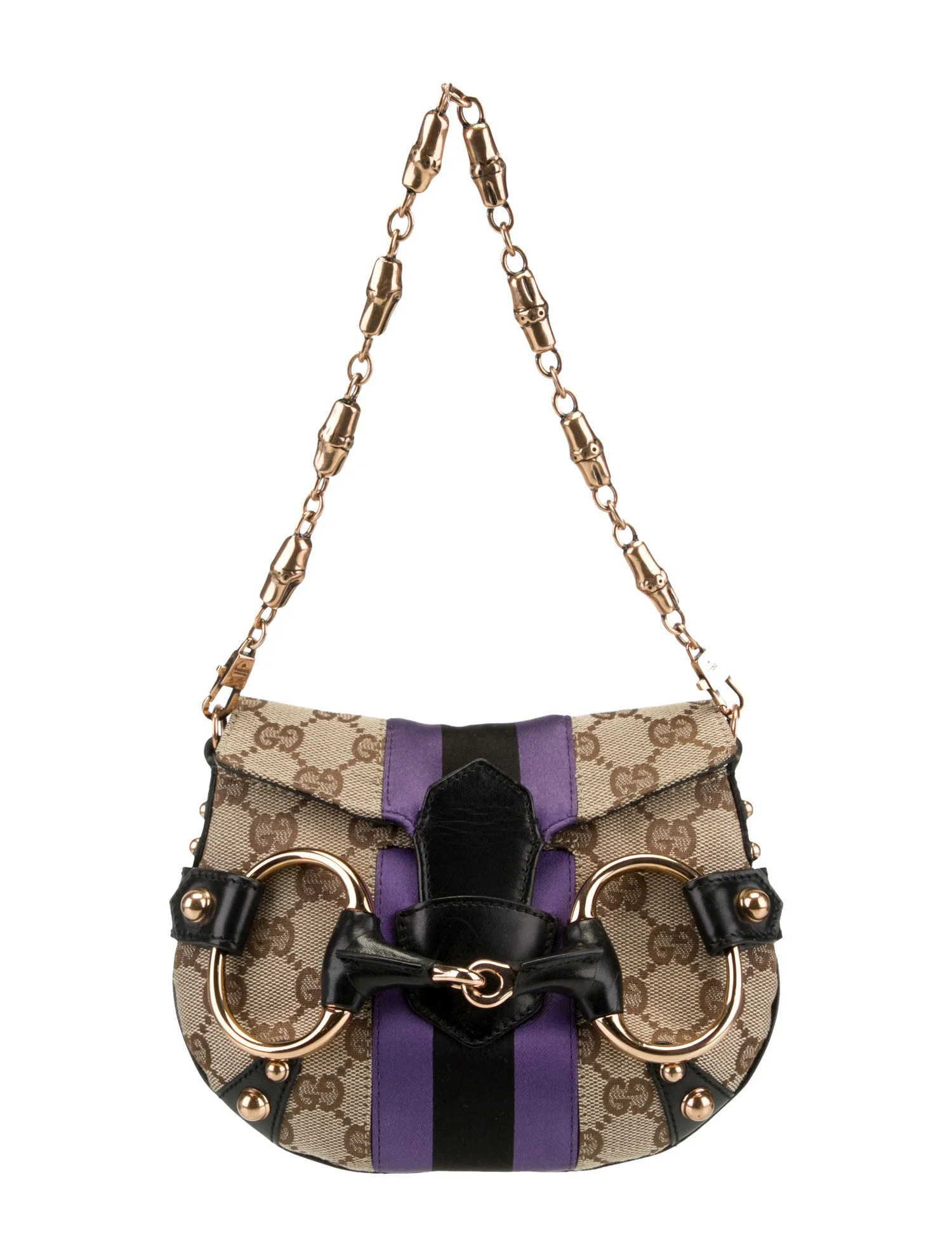 GG Canvas Horsebit Chain | The RealReal