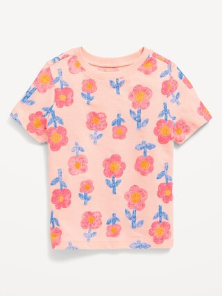 Unisex Printed Crew-Neck T-Shirt for Toddler | Old Navy (US)