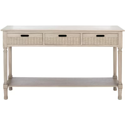 Landers 3 Drawer Console  - Safavieh | Target