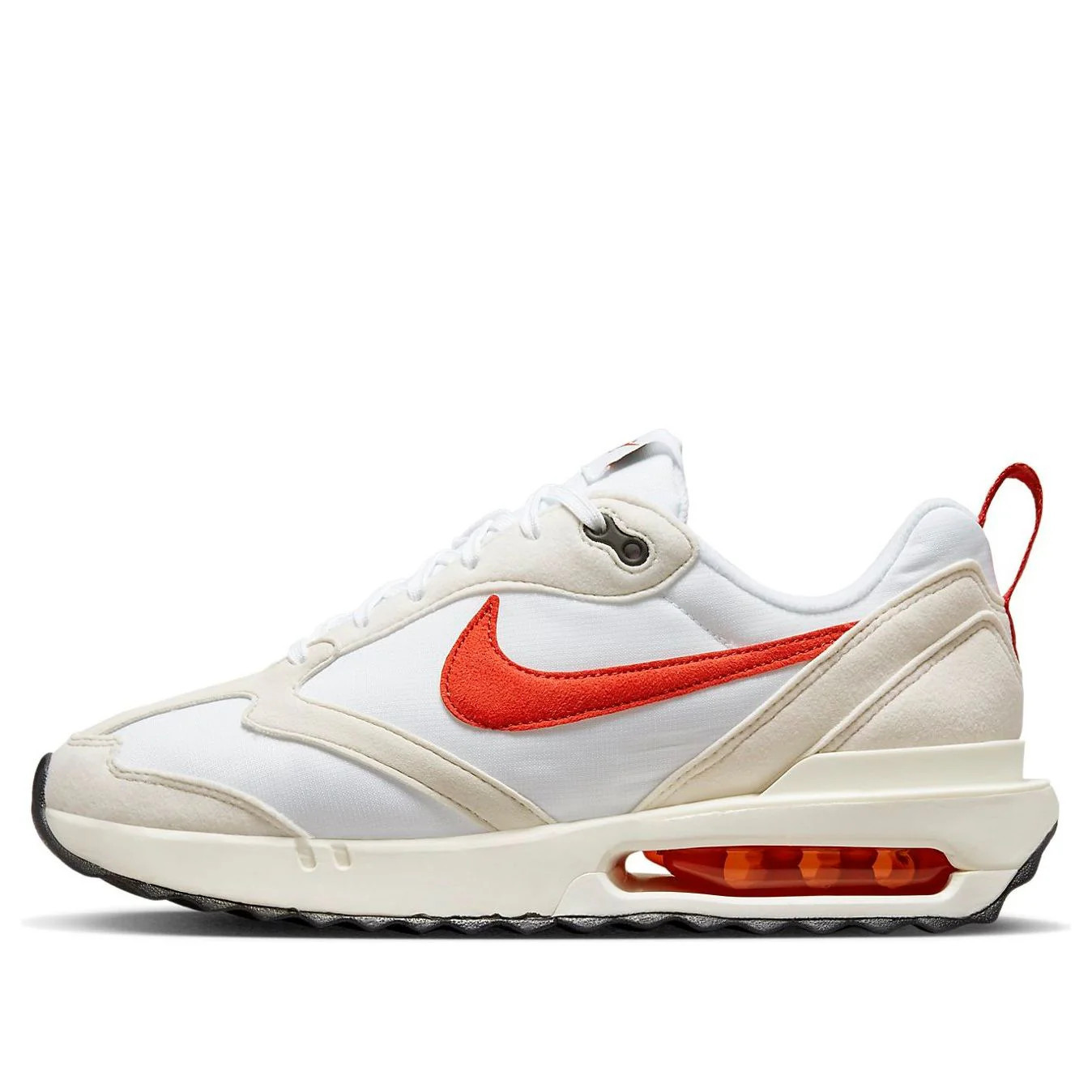 (WMNS) Nike Air Max Dawn 'White Red' DZ4441-100 | KICKS CREW