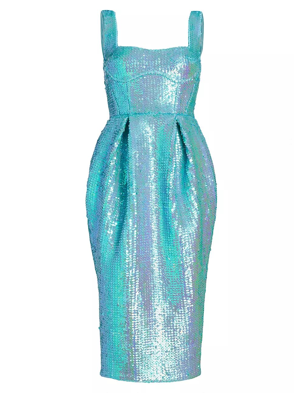 Katherine Sequin Midi-Dress | Saks Fifth Avenue