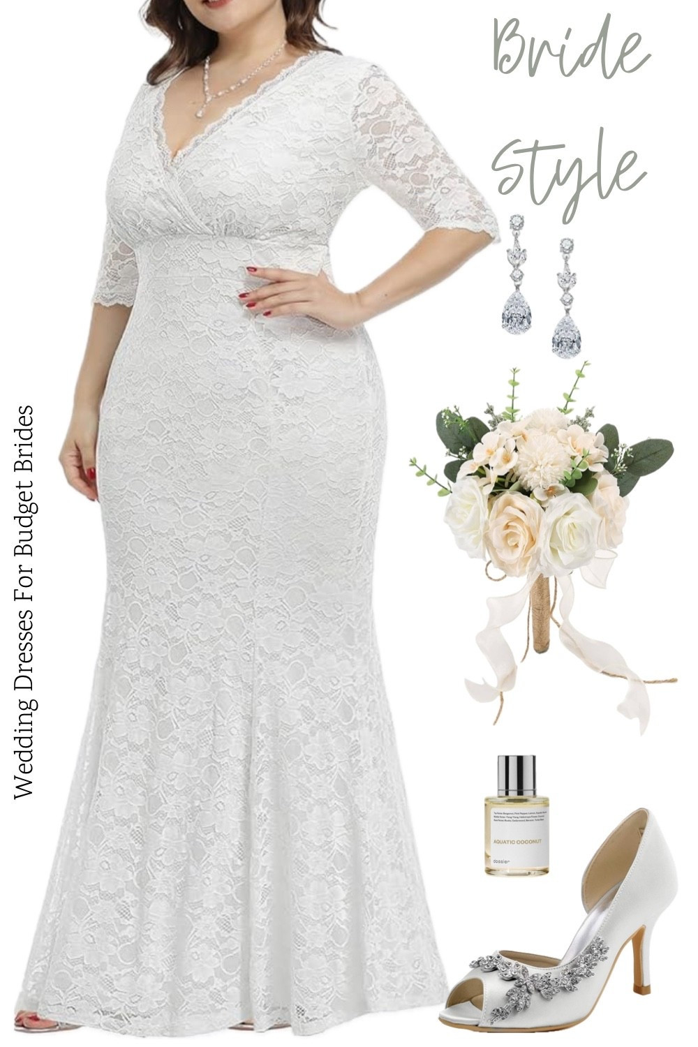 Affordable wedding day outfit idea for the curvy bride. All on Amazon. 

#brideonabudget #destinationwedding  
#affordablebridal #backyardweddings #founditonamazonfashion #engagementphotoshootdress #engagementpartydress #rehearsaldinnerdress #receptiondress #engagementphotos

#LTKWedding #LTKSeasonal #LTKPlusSize