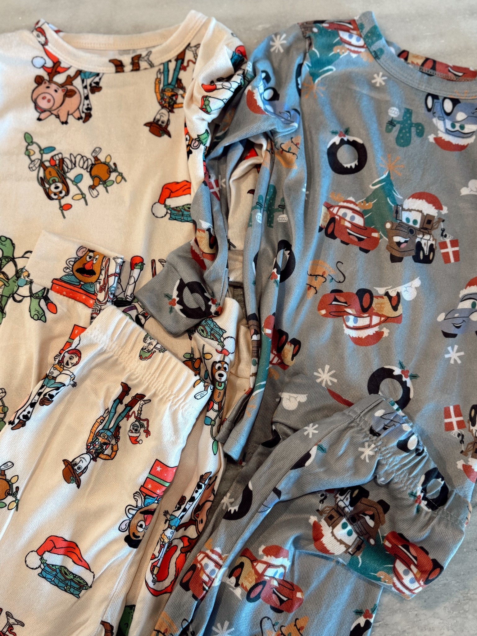 Toddler Character Christmas Pajamas / Toy Story Pajamas / Cars Movie Pajamas / lightning McQueen and Mater / Walmart Finds 

#LTKKids #LTKSeasonal #LTKHoliday