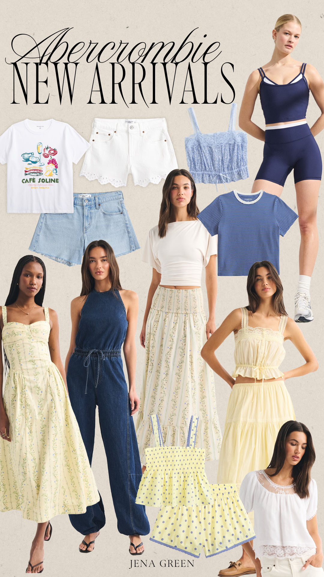 Abercrombie New Arivals | Abercrombie New Fashion | Abercrombie Spring Outfits 

 #LTKootd #LTKSeasonal