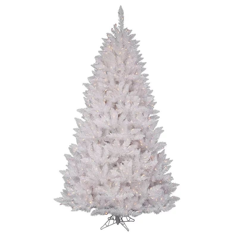 Vickerman 4.5-ft. Pre-Lit Sparkle White Spruce Artificial Christmas Tree | Kohl's