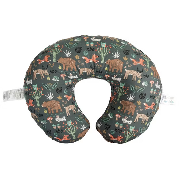 Boppy Original Feeding and Infant Support Pillow - Green Forest Animals | Target