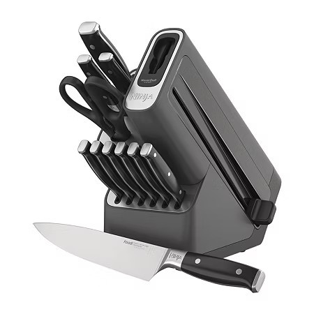 Ninja Foodi Neverdull Premium 12-pc. Knife Block Set, One Size, Black | JCPenney