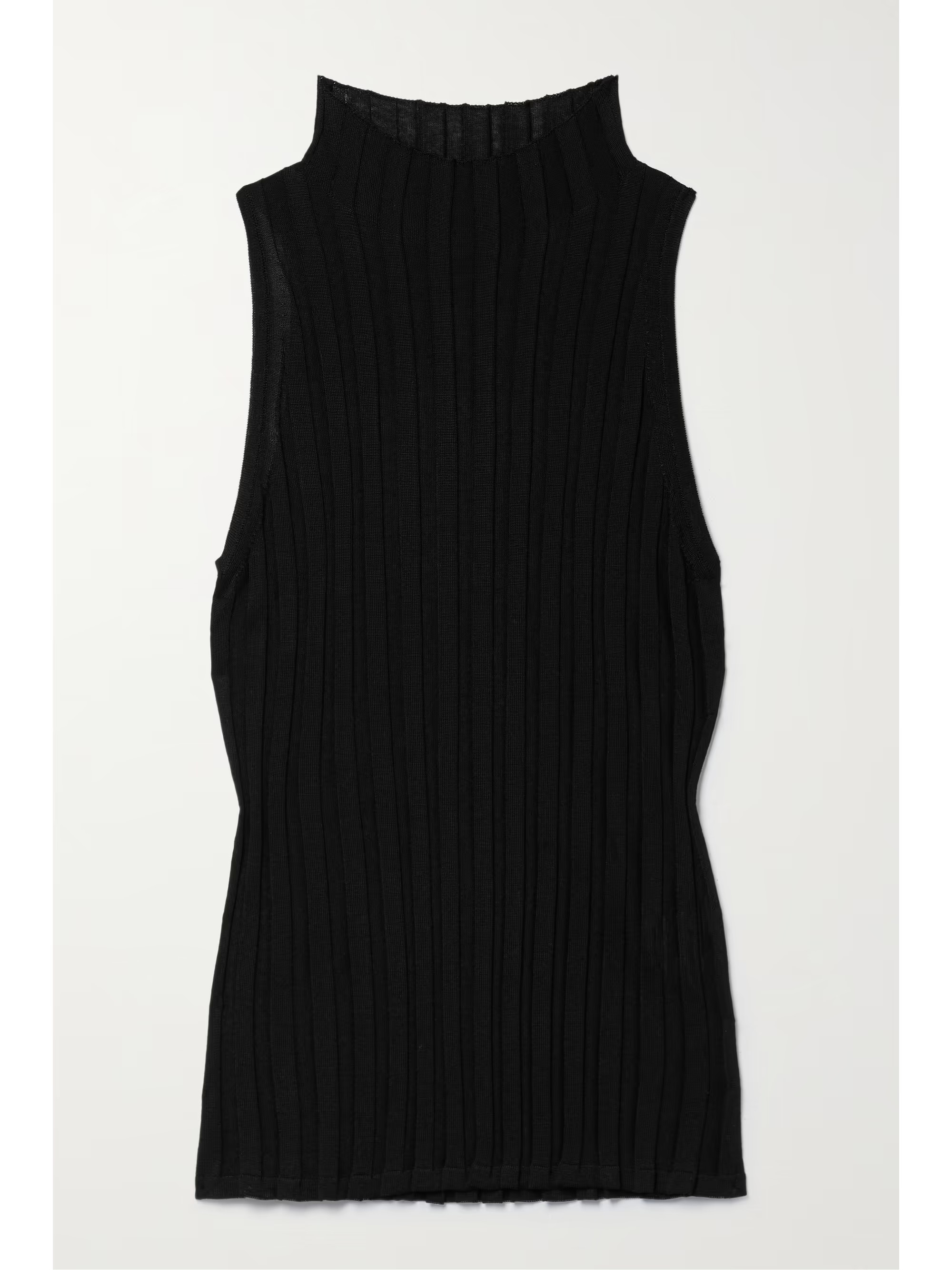 Ribbed-knit turtleneck tank | NET-A-PORTER (UK & EU)