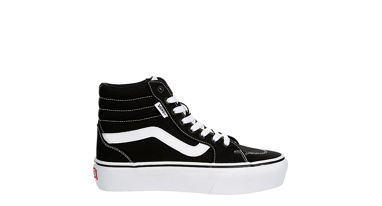 Vans Womens Filmore High Top Platform Sneaker - Black | Rack Room Shoes